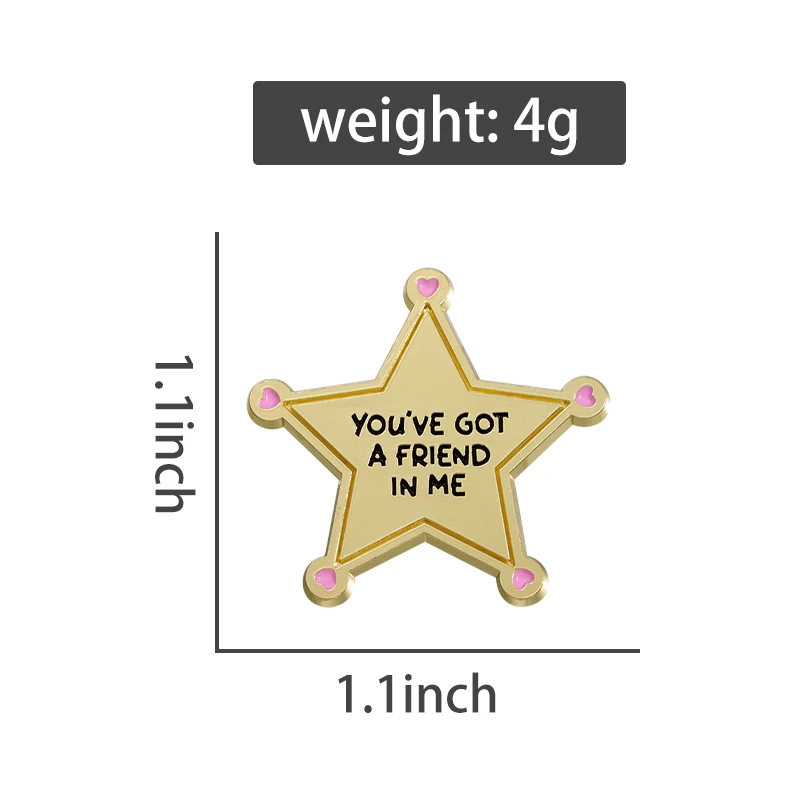 Star Awards Collection Emaille-Anstecknadeln „You Did It“-Brosche „I'm Gonna Shine“-Abzeichen mit ermutigenden Zitaten, Schmuck, Geschenk für Freunde – Detail 5