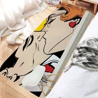 Door Mat Entrance Outdoor Rug Mat Pop Art Modern Home Decoration Accessories Exterior Entrance Carpet for Kitchen Floor Mats 1