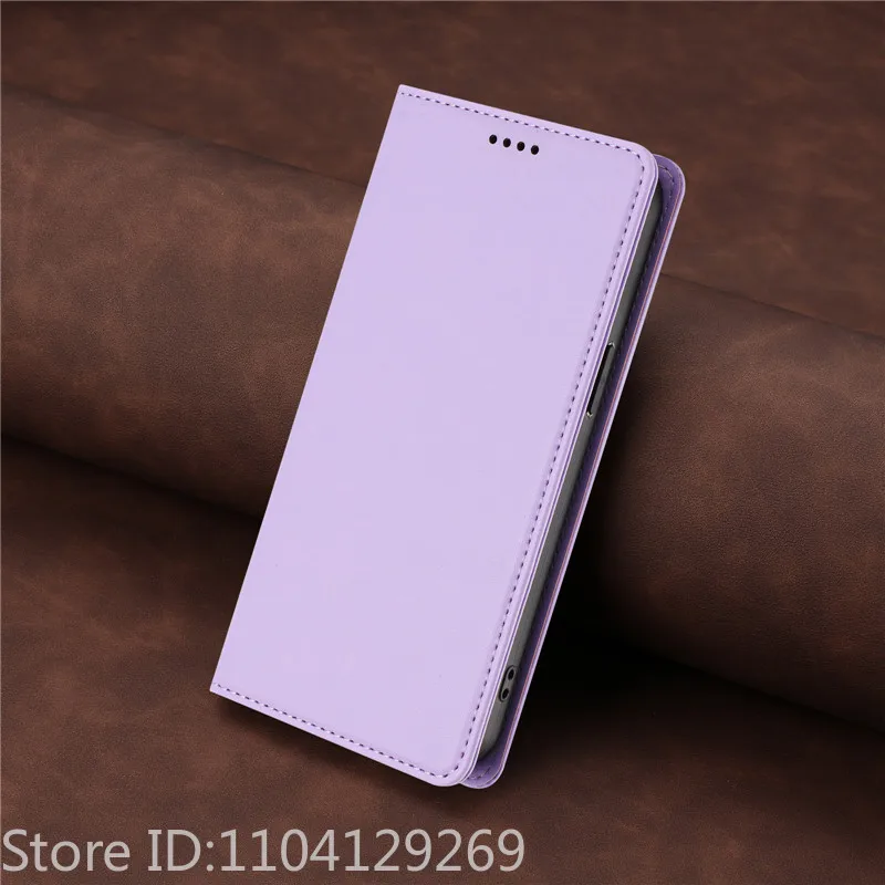 Anti-Theft Luxury Leather Wallet Flip Phone Case