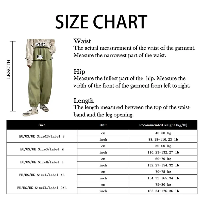 Description Picture 3 of itemWomen'S Fleece Lined Sweatpants Wide Straight Leg Pants Bottom Winter Warm Pants Daily Casual Jogger Sweatpants Sports Trousers