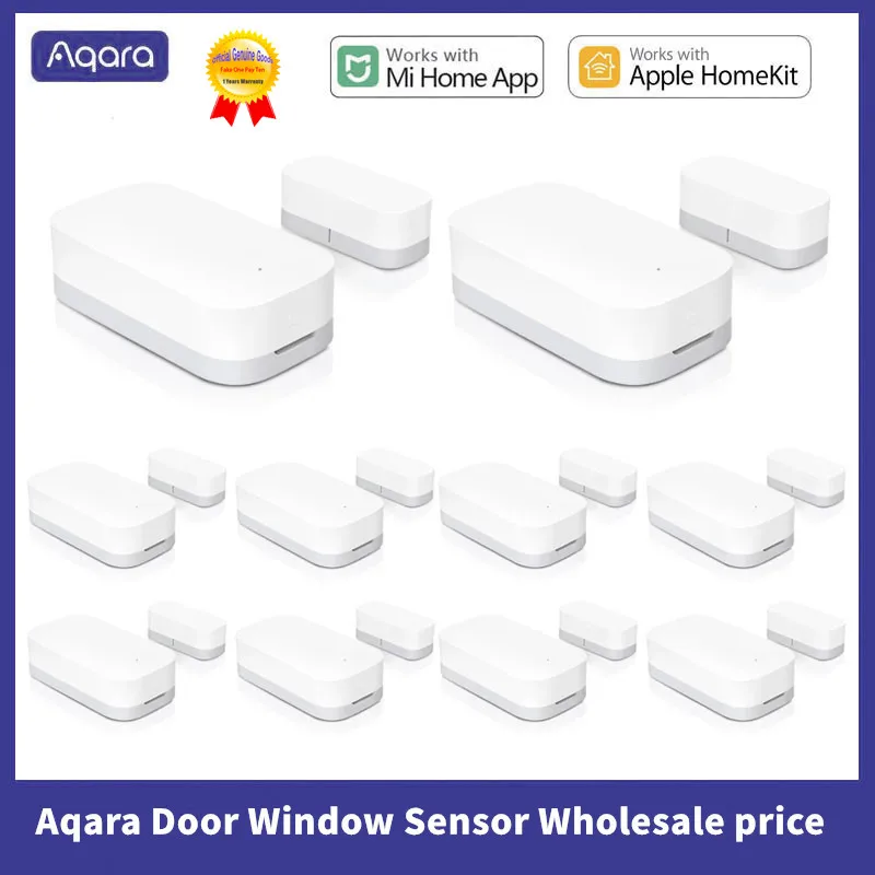 

Aqara Door and Window Sensor Zigbee Wireless Connection Smart Mini Door Sensor Work With APP HomeKit For Xiaomi Mijia Mi Home