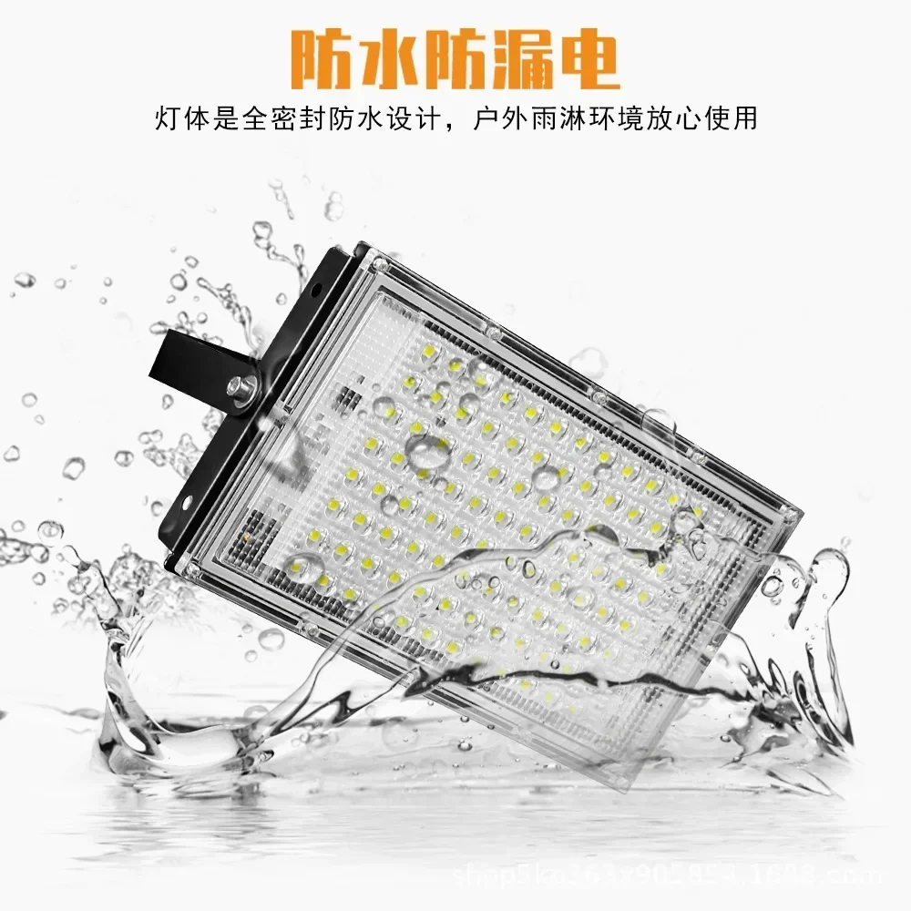 LED Flood Light 50/100/150W Outdoor Wall 220V IP65 Waterproof Square Spotlight
