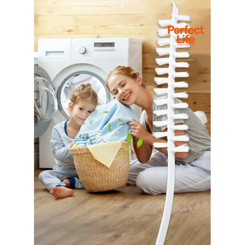 1/2Pcs Long Flexible Cleaning Brush Multipurpose Duster for Washing Machine Dryer Radiator Lint Remover Scrubber Home Cleaning