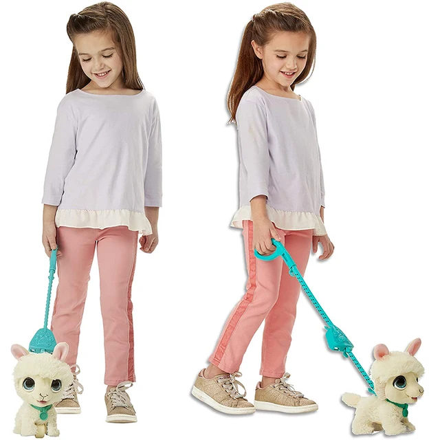 FurReal Walkalots Big Wags Llama Alpaca Interactive Pet Toy Stuffed Animals Toy For Girls Kawaii Electronic Plush Toys Christmas 3