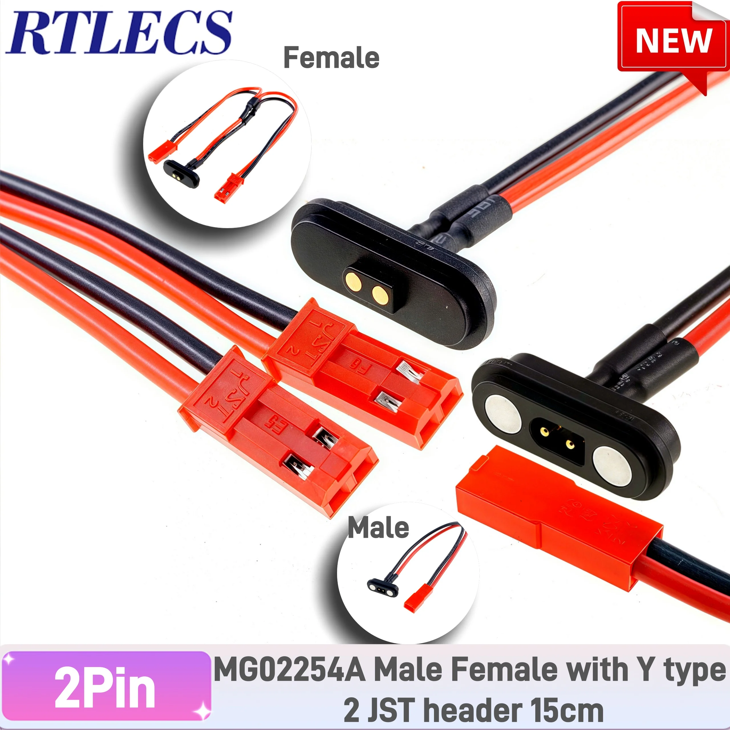 JST SYP A M F 1 to 2