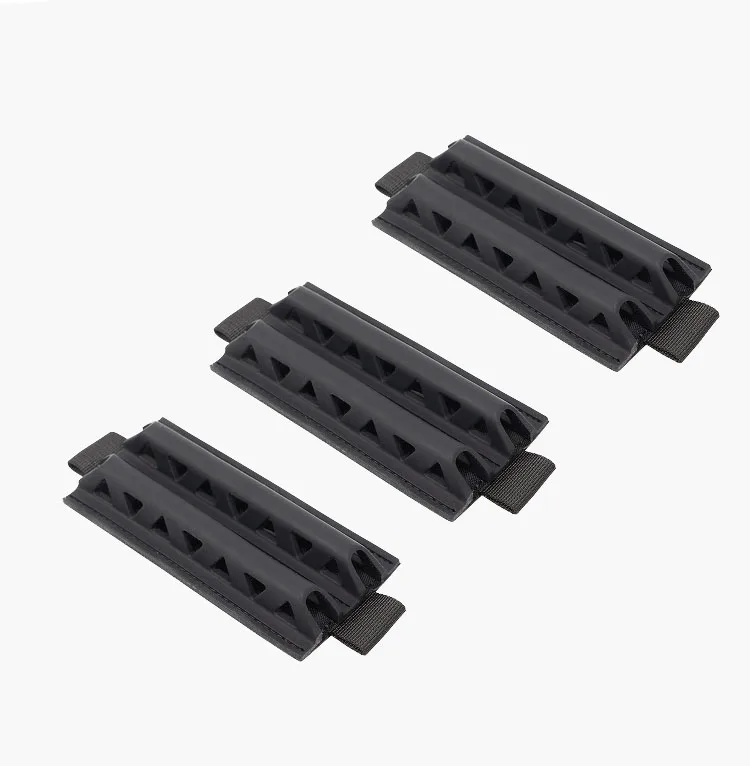 Dreifach/einzelnes, vierdirektionales, atmungsaktives Pad, Silikon-Wärmeableitung, gepolstert, für Outdoor-Pack, Jagd, taktische Weste – Detail 5