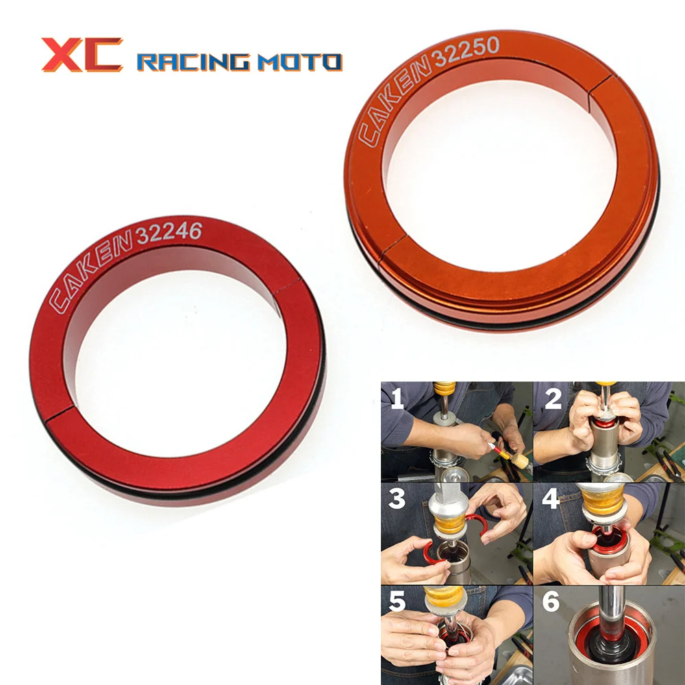 46mm 50mm Rear Shock Absorber Suspension Lowering Kit For Kyb Showa Wp Honda Cr250r Crf250r