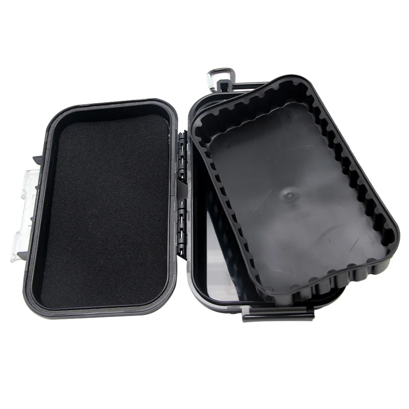 Outdoor Shockproof Waterproof Boxes Camping Tool Portable Storage Box with Travel Cushioning Pad Sealed Container Edc Ool Case