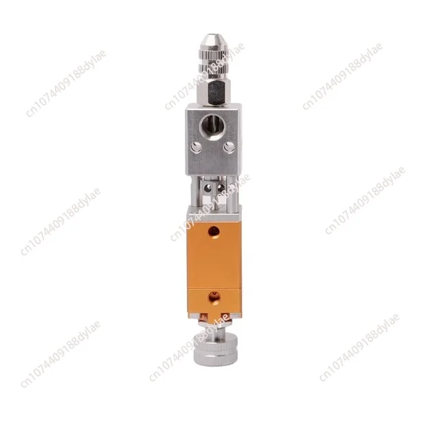 JS-21 Thimble type dispensing valve, precision gluing valve gluer collision needle valve pneumatic UV glue dispenser