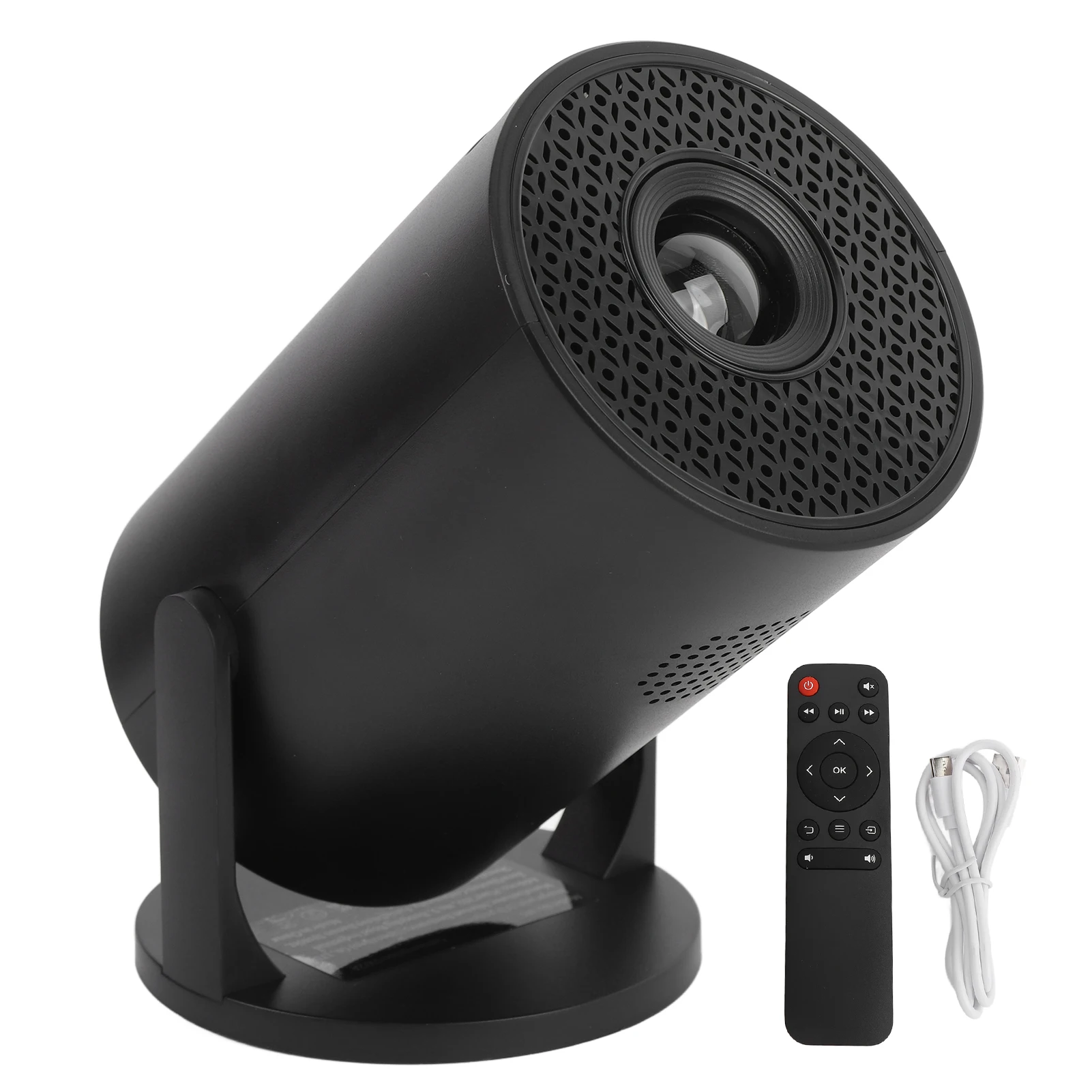 מקרן וידאו בלוטות' אלחוטי פידלייטי 1080P 270 מעלות מתכוונן USB מקלות טלוויזיה קטנים למחשב נייד סמארטפון