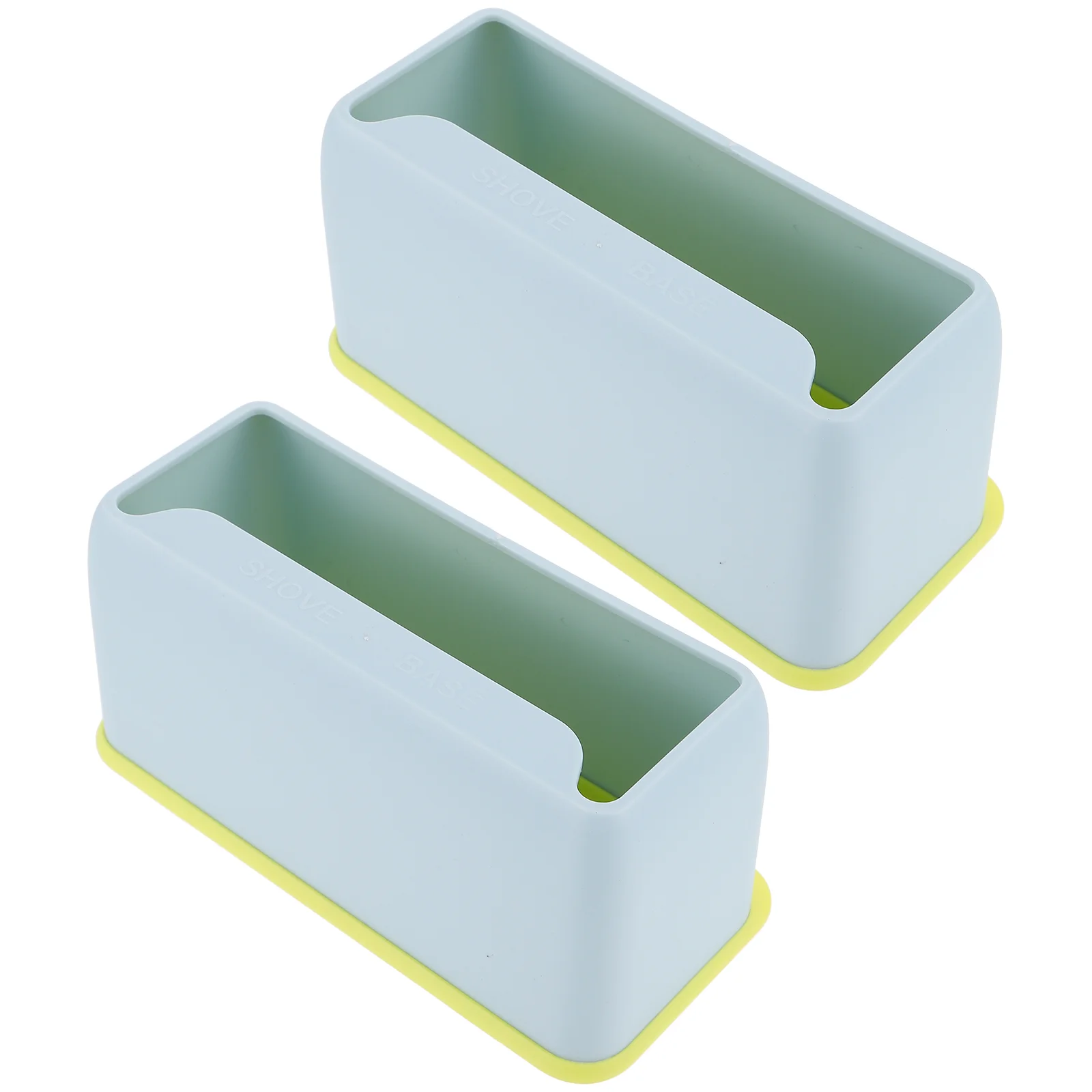 

2 Pcs Cat Litter Storage Box Scooper Accessory Household Stand Small Supply Holder Garbage Can Plastic