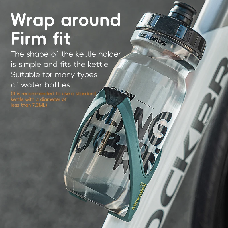 Bicycle Water Bottle Cage Bicycle Bottle Holder Water Bottle Holder ROCKBROS ROAD TO SKY Bicycle Bottle Bracket Lightweight Bottle Cage Stable Kettle Holder Mount With Tire Lever Bike Accessories