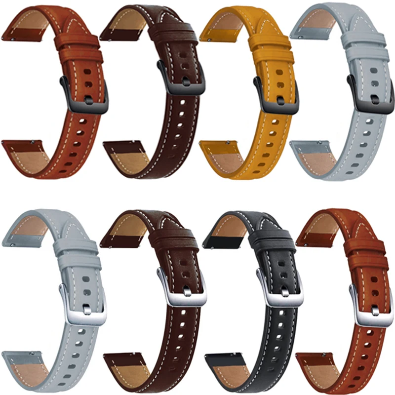 

Leather Watchband Straps For Huawei Watch 3 / 3 pro / GT 2 Pro / GT2 46mm Smart Wristband Bracelets Replacement Accessories belt