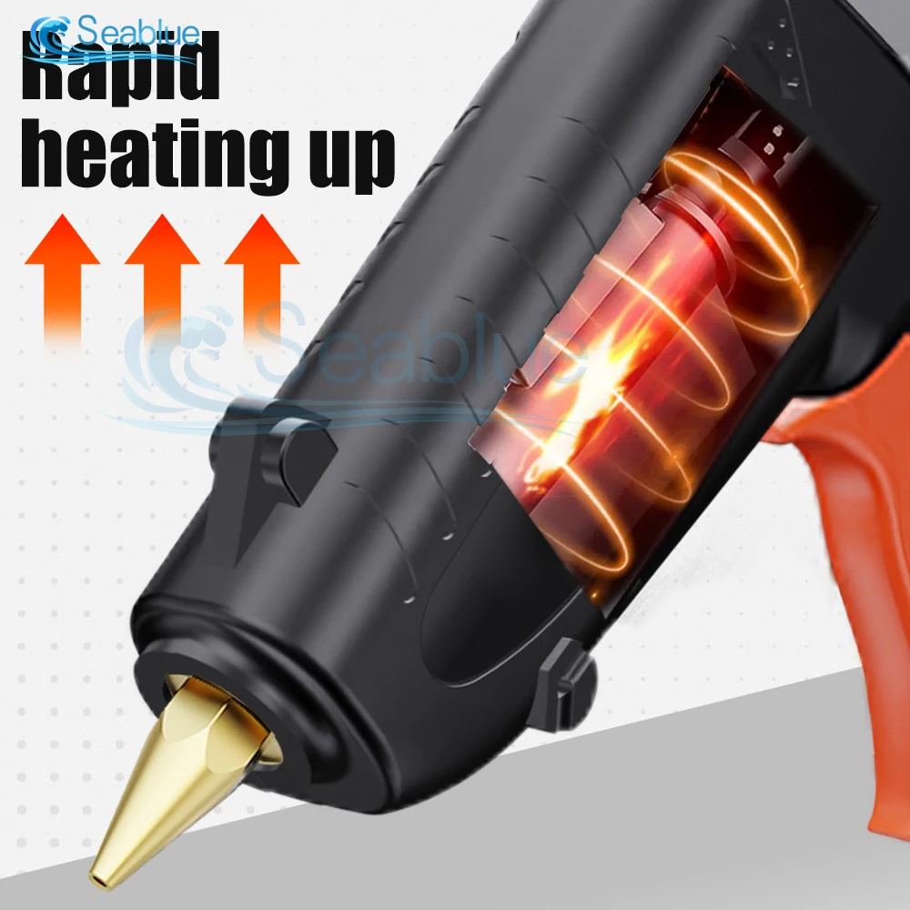 150W Hot Melt Glue Gun DIY Mini Household Industrial Guns Heat Temperature US EU Electric Repair Tool Use 11mm Glue Sticks hot melt glue gun,hot glue gun