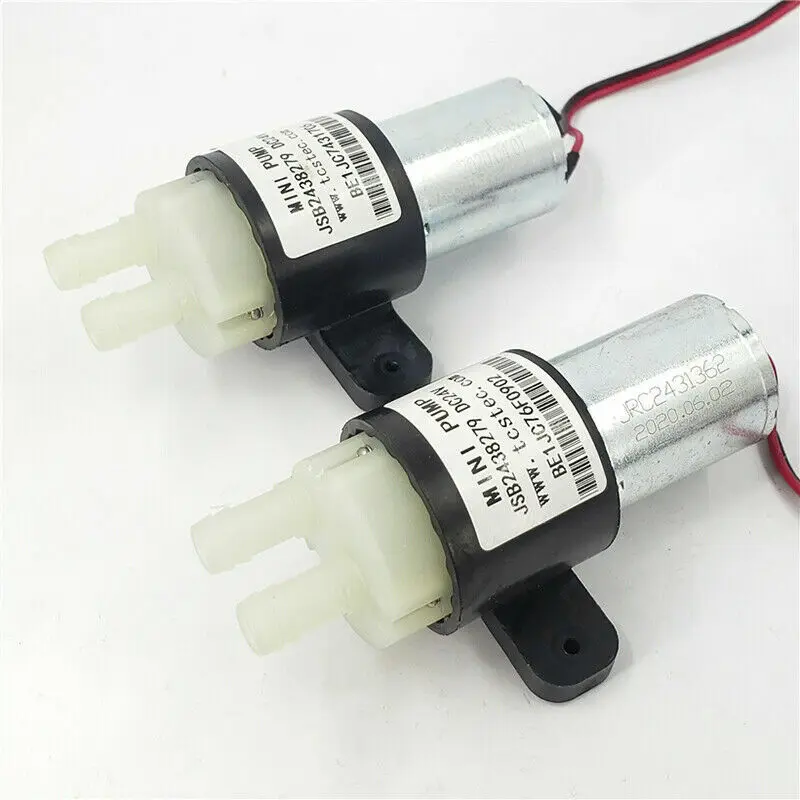 TCS JSB243827 DC 24V Micro 27mm 370 Motor Mini Water Pump Diaphragm Self Priming Pump Small Suction Pressure liquid transfer pump