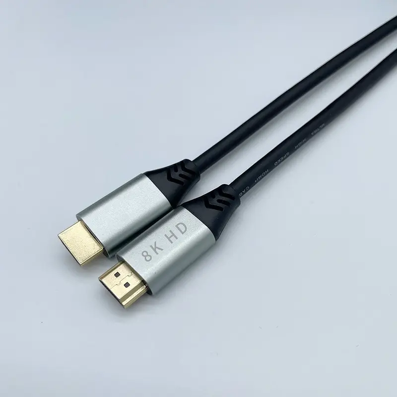 High Speed HDMI Cable 2.1V 4K 120HZ 8K60HZ 48Gbps 3D TV Computer Monitor Projector PS Game Console Audio and Video
