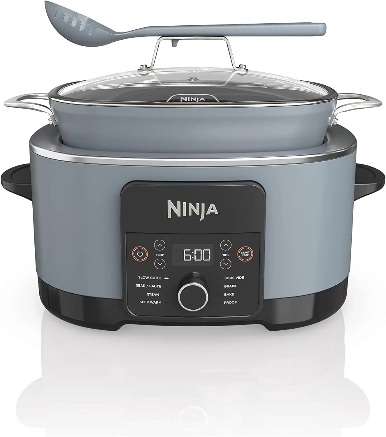 

Ninja MC1001 Foodi PossibleCooker PRO 8.5 Quart Multi-Cooker, with 8-in-1 Slow Cooker, Dutch Oven, Steamer, Glass Lid Integrated