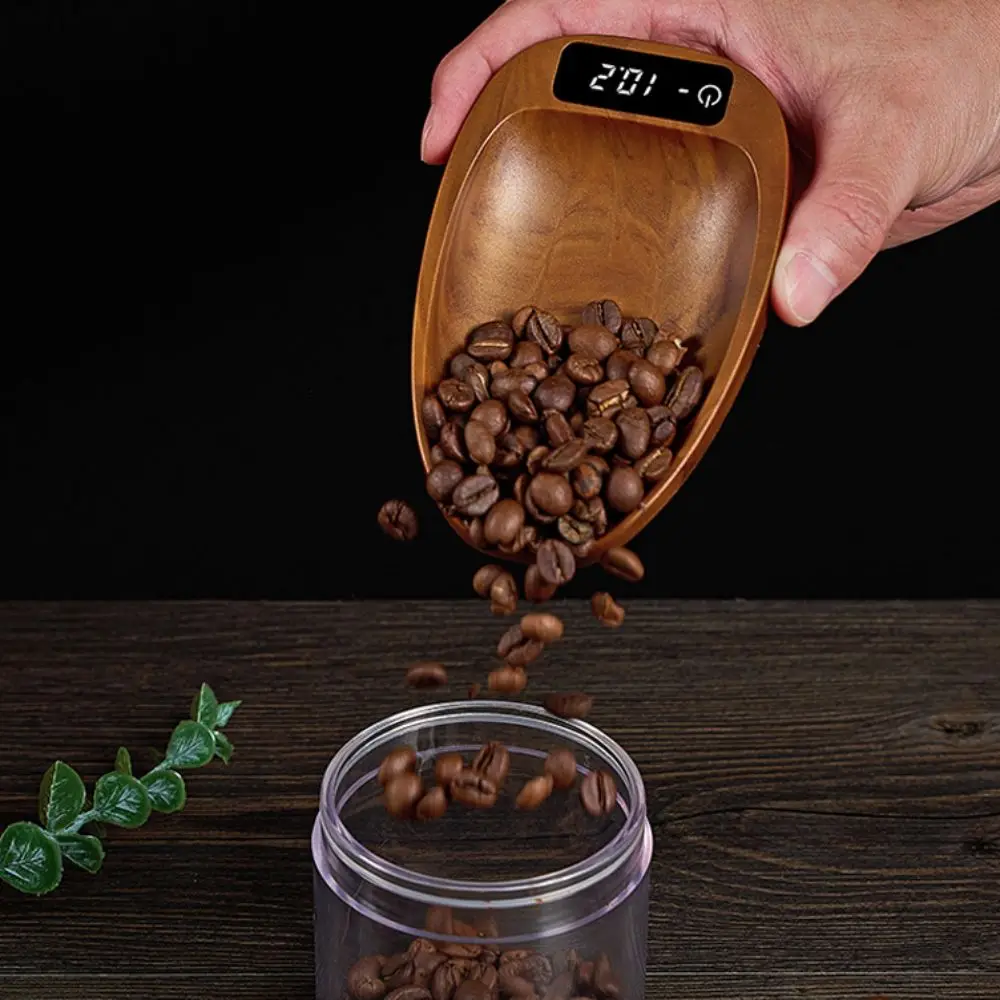 Elektronische Teewaage mit Schildpattmuster, Touchscreen, langlebige Batterie, Kaffeewaage, 0,1 Gramm Genauigkeit, Kunststoff – Detail 10