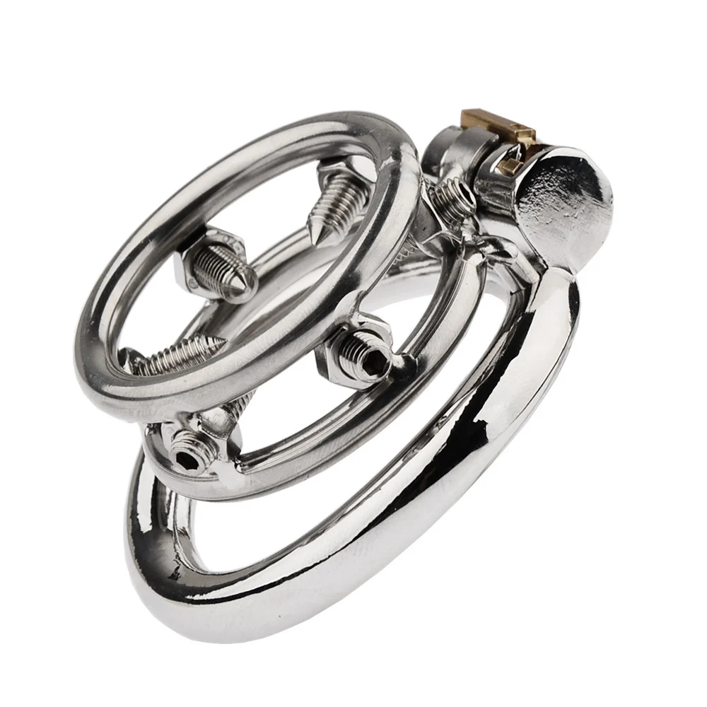 Penis Chastity Cage Cock Ring Sex Toys For Men