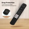 Silicone TV Remote Case for Smart TV TCL Control Protection Cover for RC813 RC923 FMB3/RC902V FMR1 FMR4 FMR5 Remote 3