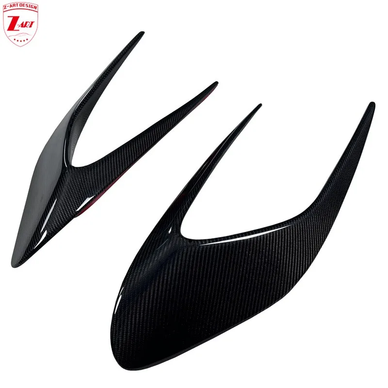 Prese D'Aria Laterali In Fibra Di Carbonio Stile Z-Art M Per Ferrari 488 Rivestimento Laterale In Fibra Di Carbonio Per Ferrari 488 Gtb Spyder