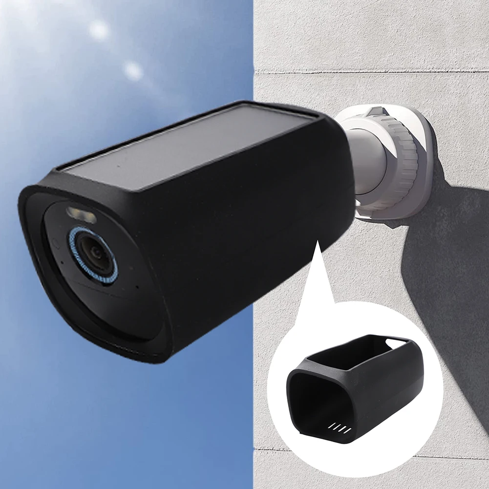 Security camera cover Silicone Protective Cover for Eufy Cam 3 Waterproof Anti-Scratch Camera Protective Shell UV-proof Protection Case for EufyCam 3