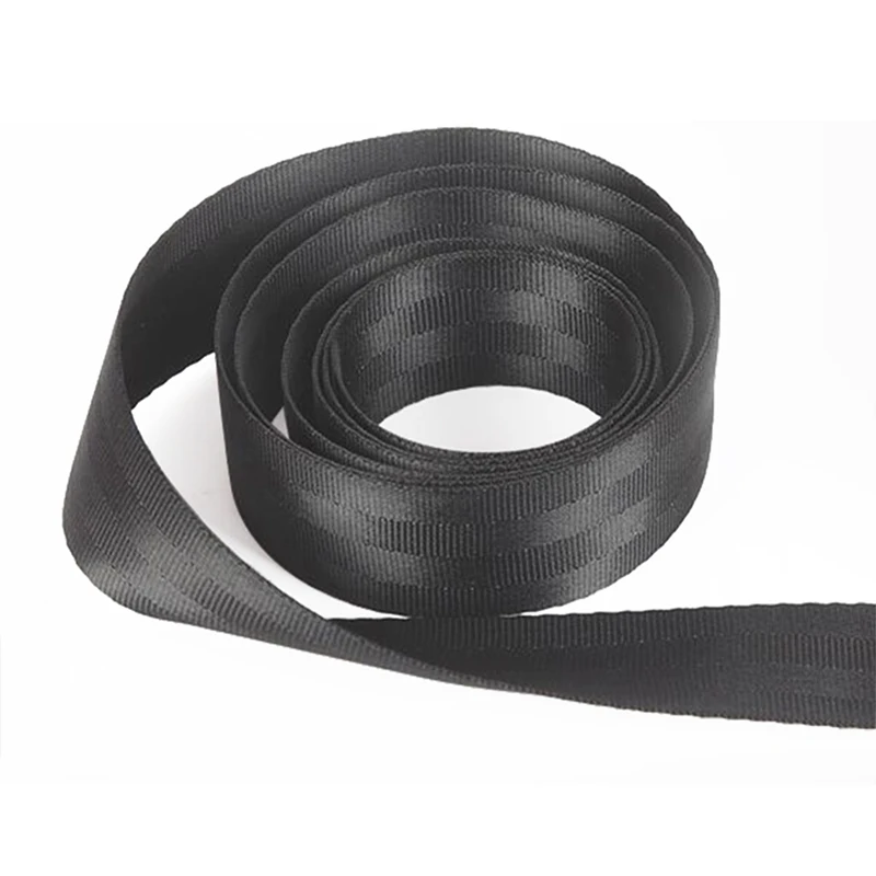 38mm Wide Roll Seat Belt bing Strap High grade Polyester Baby Car