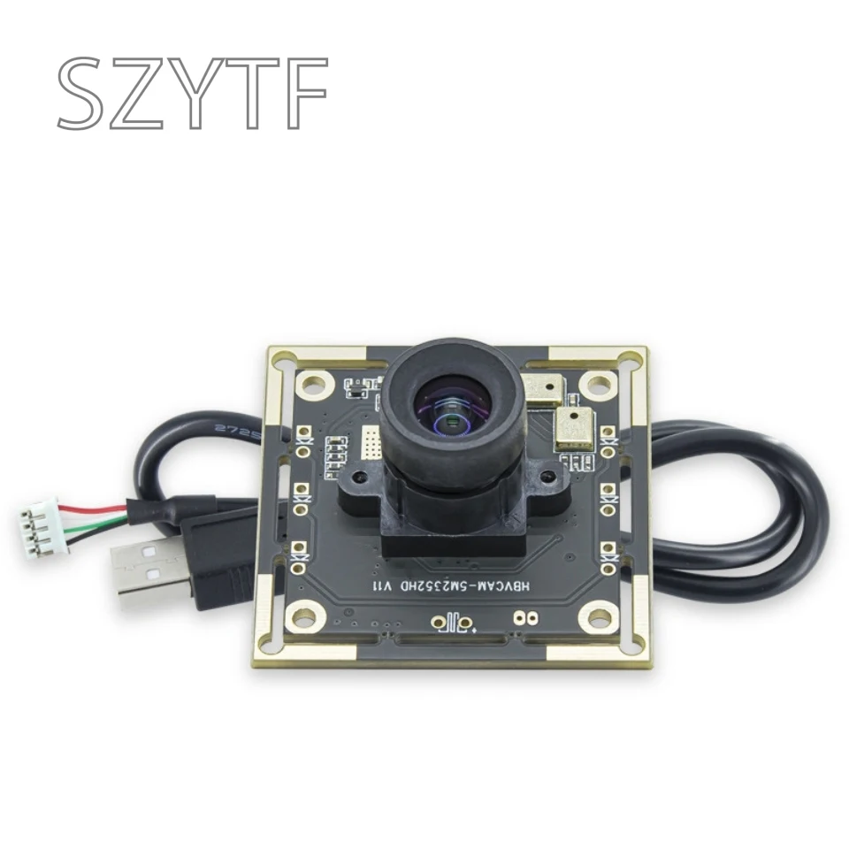 Modulo telecamera USB 5 Megapixel 2K Microfono IMX335 Riconoscimento facciale Computer industriale Webcam PC Android - immagine 2