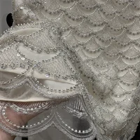 Bling Bling Sequined Tanks Tops Women Fashion Heavy Industry Double-sided Beaded Vest Vacation Leisure Beaded  Chiffon Top - Image 4