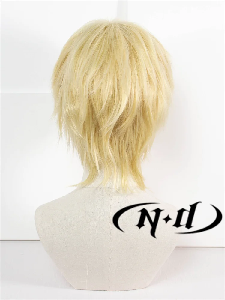 ND Kei Tsukishima Cosplay Perücke Haarteil Haikyu Anime Cosplay Haar Perücken für Comic Con Coser Kostüm Thema Party Hitzebeständig – Detail 3