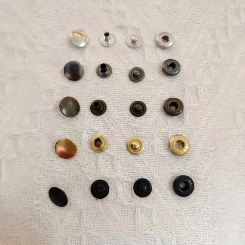 50sets/Lot YKk four-in-one jeans button combined buckle SW-35 SK-35 13mm 15mm various colors 2