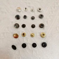 50sets/Lot YKk four-in-one jeans button combined buckle SW-35 SK-35 13mm 15mm various colors 2