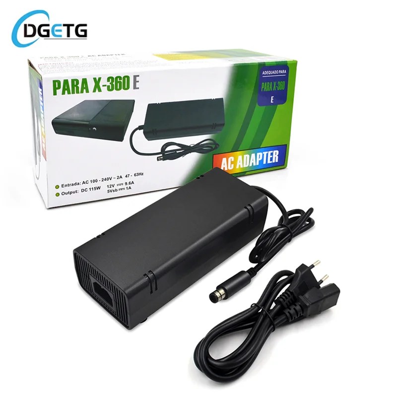 

110-240 В 360E адаптер для зарядного устройства для Xbox 360 E Xbox 360 E EU вилка зарядное устройство адаптер питания переменного тока Кабель питания