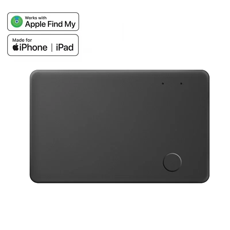 Wireless Charging Tracking Location Wallet Tracker Card Waterproof GPS Locator Work with Apple Find My App Bluetooth Tracker