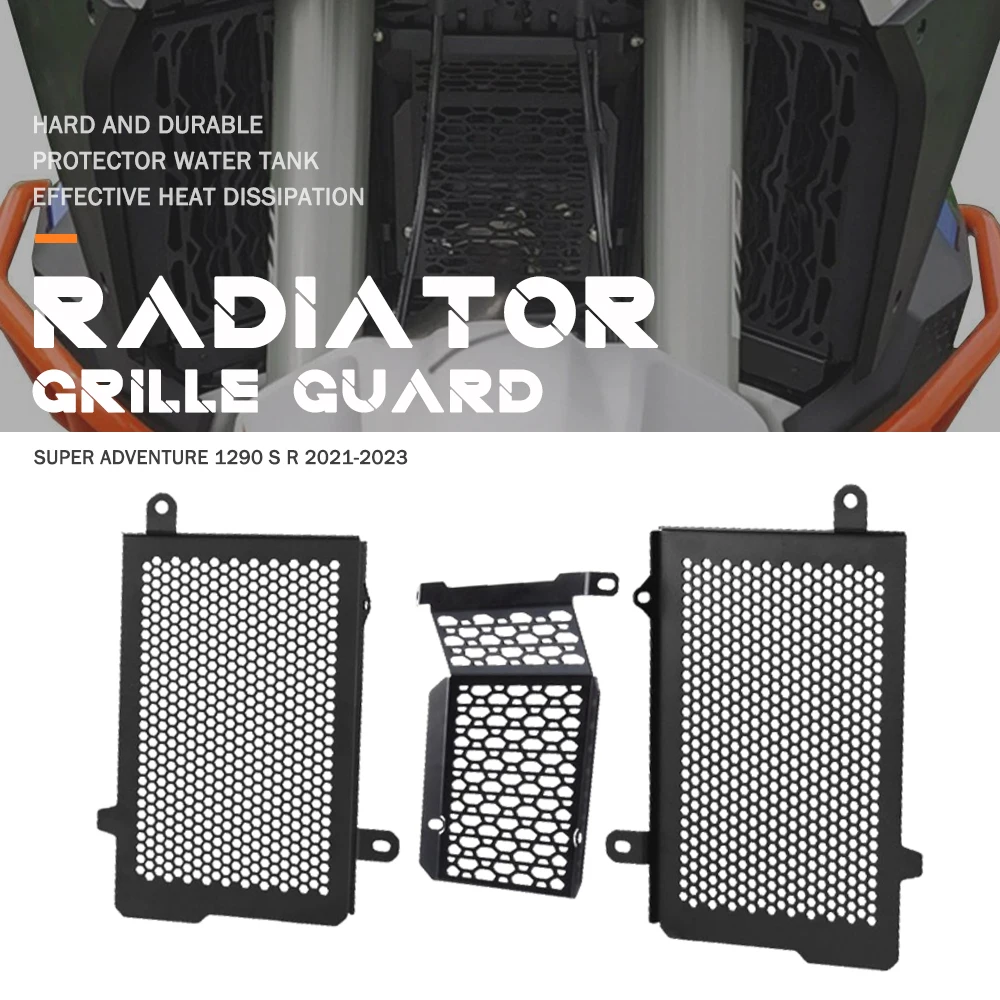 

Radiator Guard Protector Grille Grill Cover FOR 1290 Super 1290Super Adventure S Adventure R 2021 2022 Motorcycle Accessorie