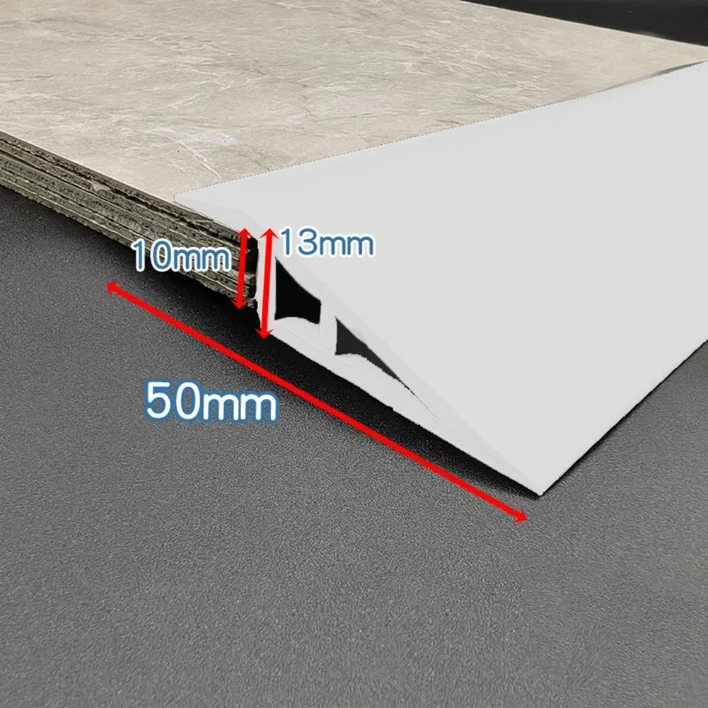 1m Floor Transition Edge Strips Carpet Edge Strips Plastic Floor Trimmed Beautifully Wrapping Slope Transition