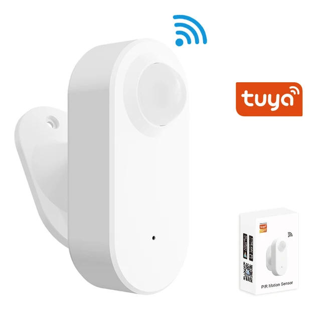 Tuya WiFi Smart PIR Motion Detection Sensor Security Burglar Alarm Sensor Smart Life App Control Support Alexa Google Home 2