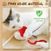 Interactive Ball Toy Cat Dog Automatic Rolling Ball Faux Tail Rechargeable Smart Pet Electric Toy Dog Cat 360° Indoor Ball Toy 4