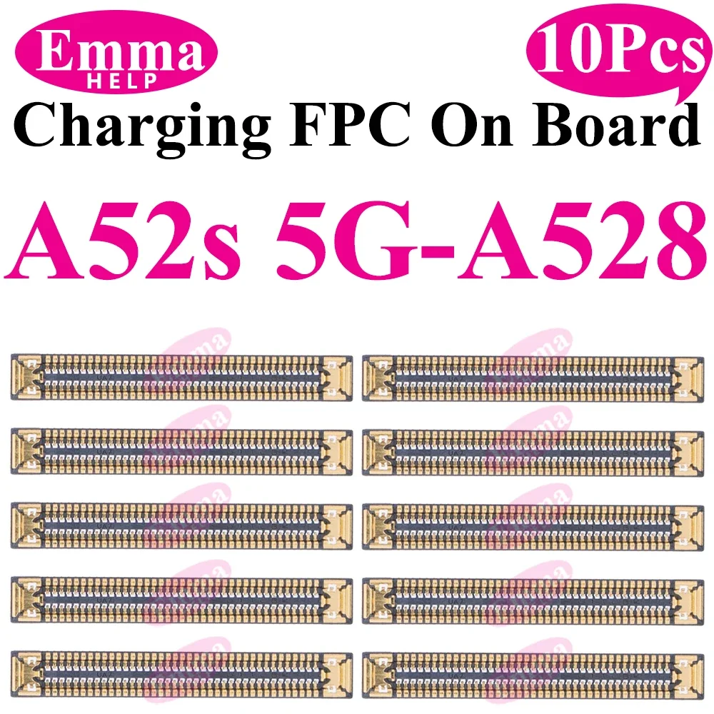 10-Pack USB Charger Charging Port FPC Connector Replacement Kit