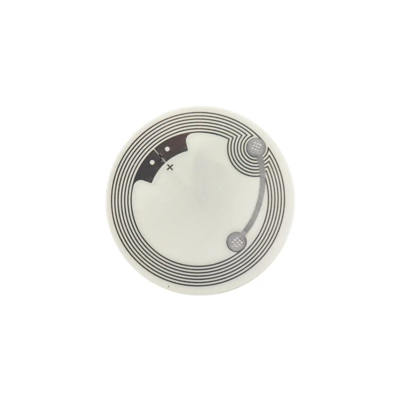 100pcs/Lot 38mm NFC 213 Tags Adhesive Stickers 13.56MHz ISO14443A  For All NFC Phone 2