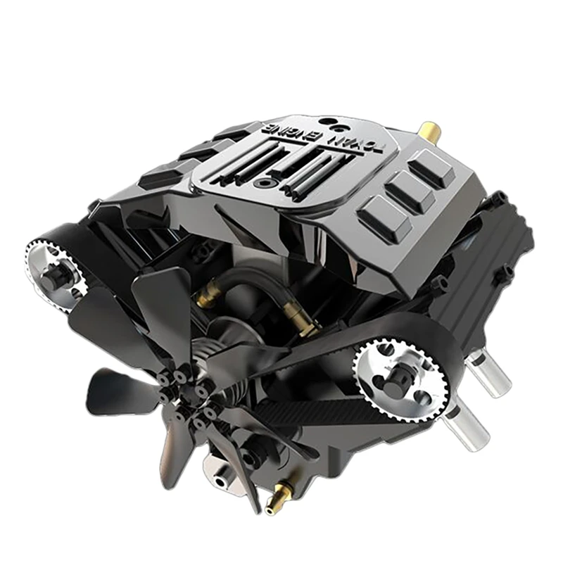 Четырехтактный двигатель с водяным охлаждением TOYAN FS-V400W V4 14Cc V-Type для