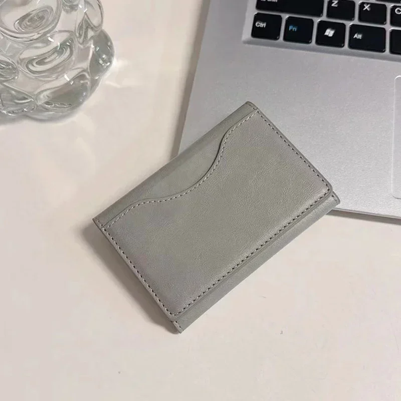 Premium Magnetic Leather Wallet with Card Slots - Sleek and Secure Phone Accessory