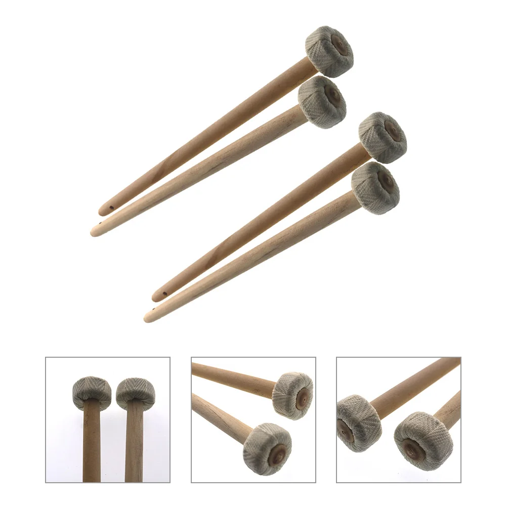 

Gong Wooden Mallet Percussion Instrument Drumsticks Wood Handle Drum Sticks Percussion Gong Drum Instrument Accessories