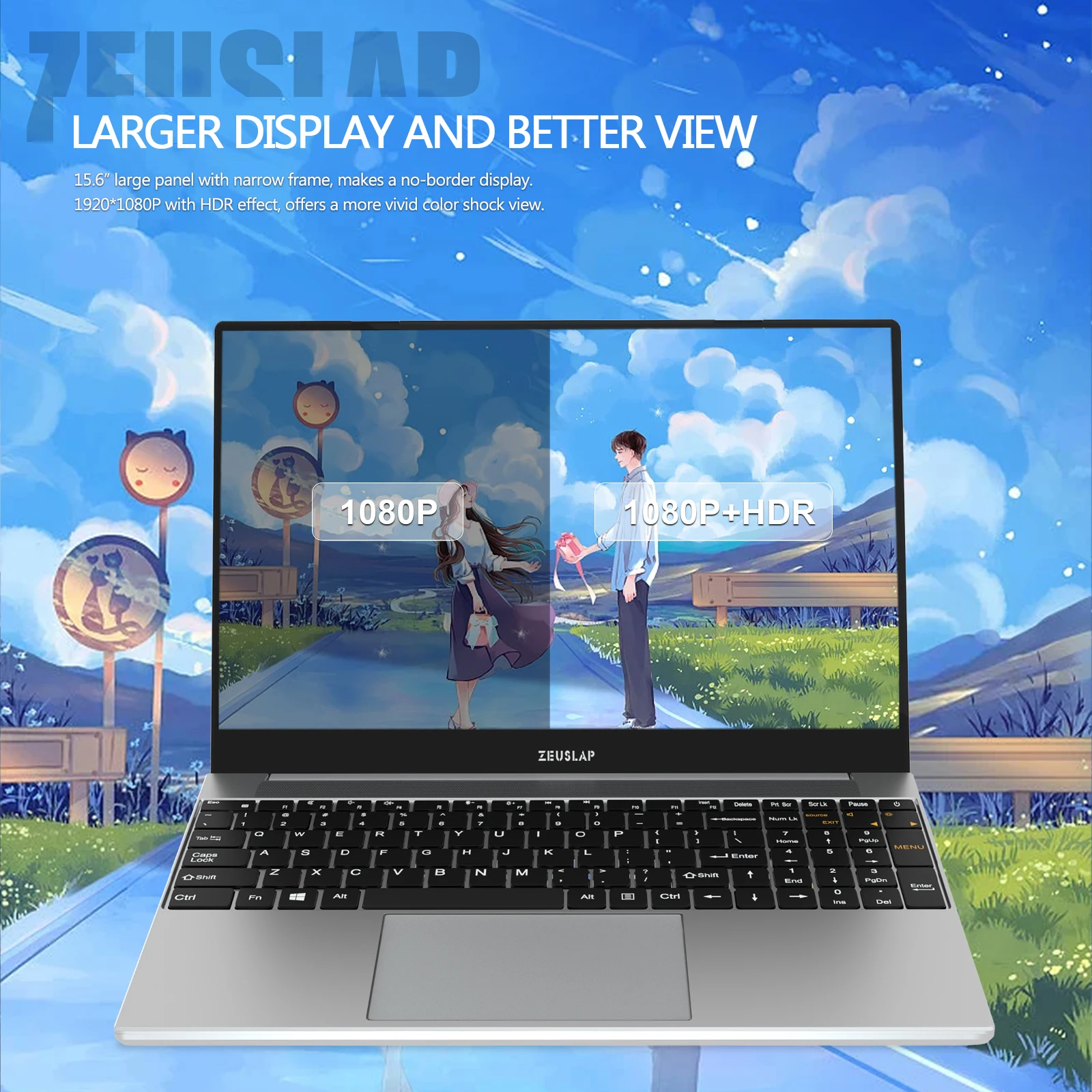 ZEUSLAP Ű  콺  ͸  ޴ ġ , Ŭ PC  ġ PS5 Ｚ DEX, 15.6 ġ