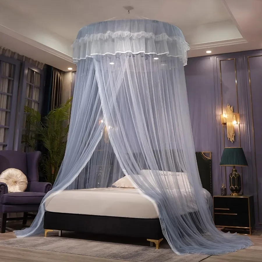 Princess Mosquito Net Hammock Pieghevole Mesh Nail Proof Mosquito Net Protector Leggero French Hooks Girls Zanzariere Bed Tent