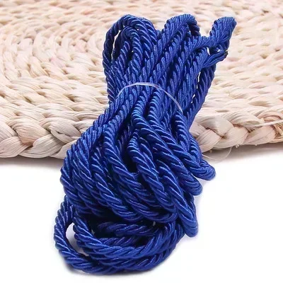 Premium 3mm Twisted Braided Cord for Gift Packaging and DIY Crafts