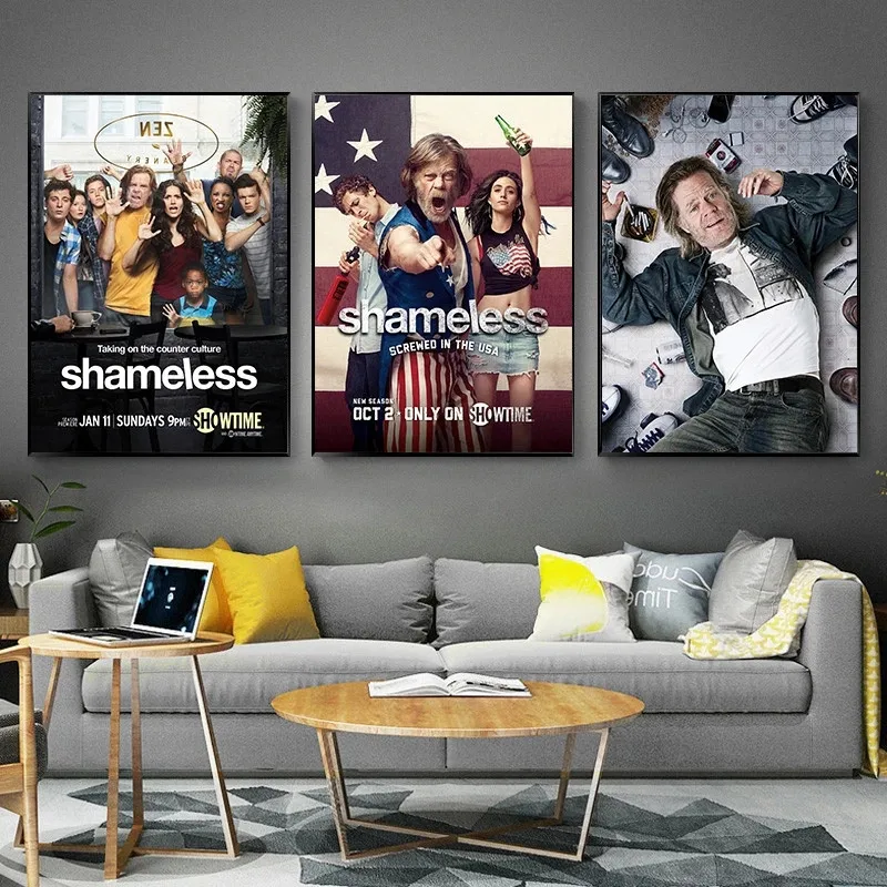 

Tv Series Shameless Movie Classic Print Art Canvas Poster for Living Room Decoration Home Wall Decor Picture