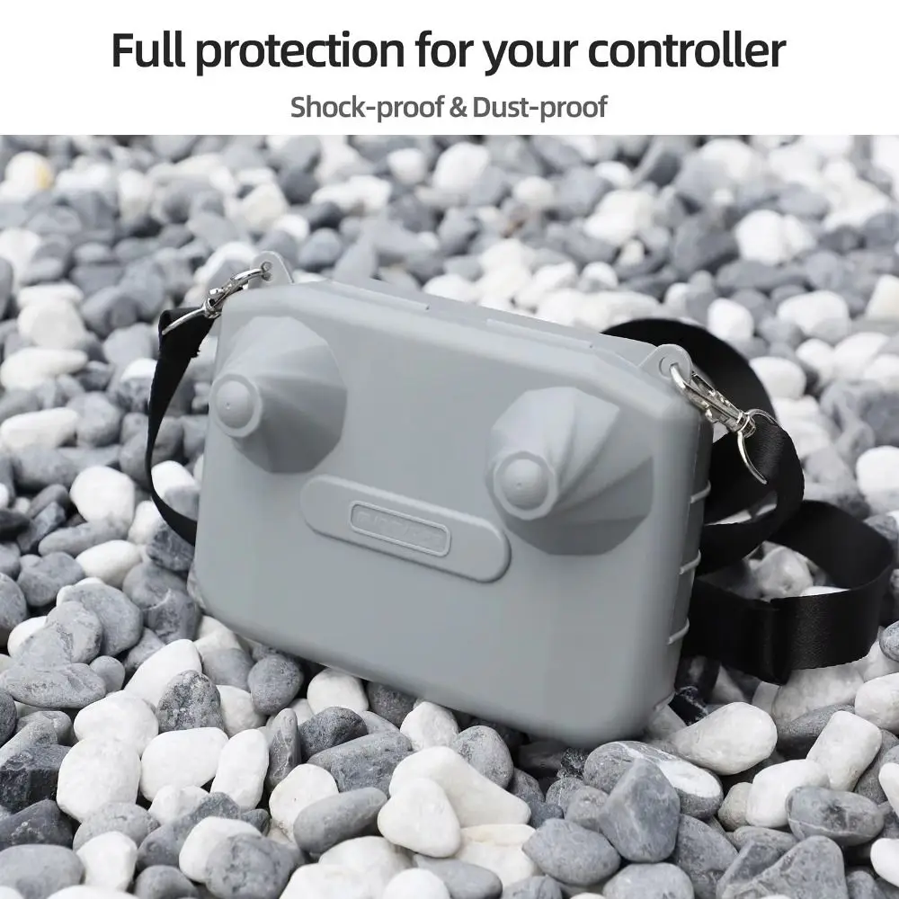 With Lanyard Controller Protective Case Full Coverage Flip Open RC Storage Box PC Hard Control Box for DJI RC-N3/2/1