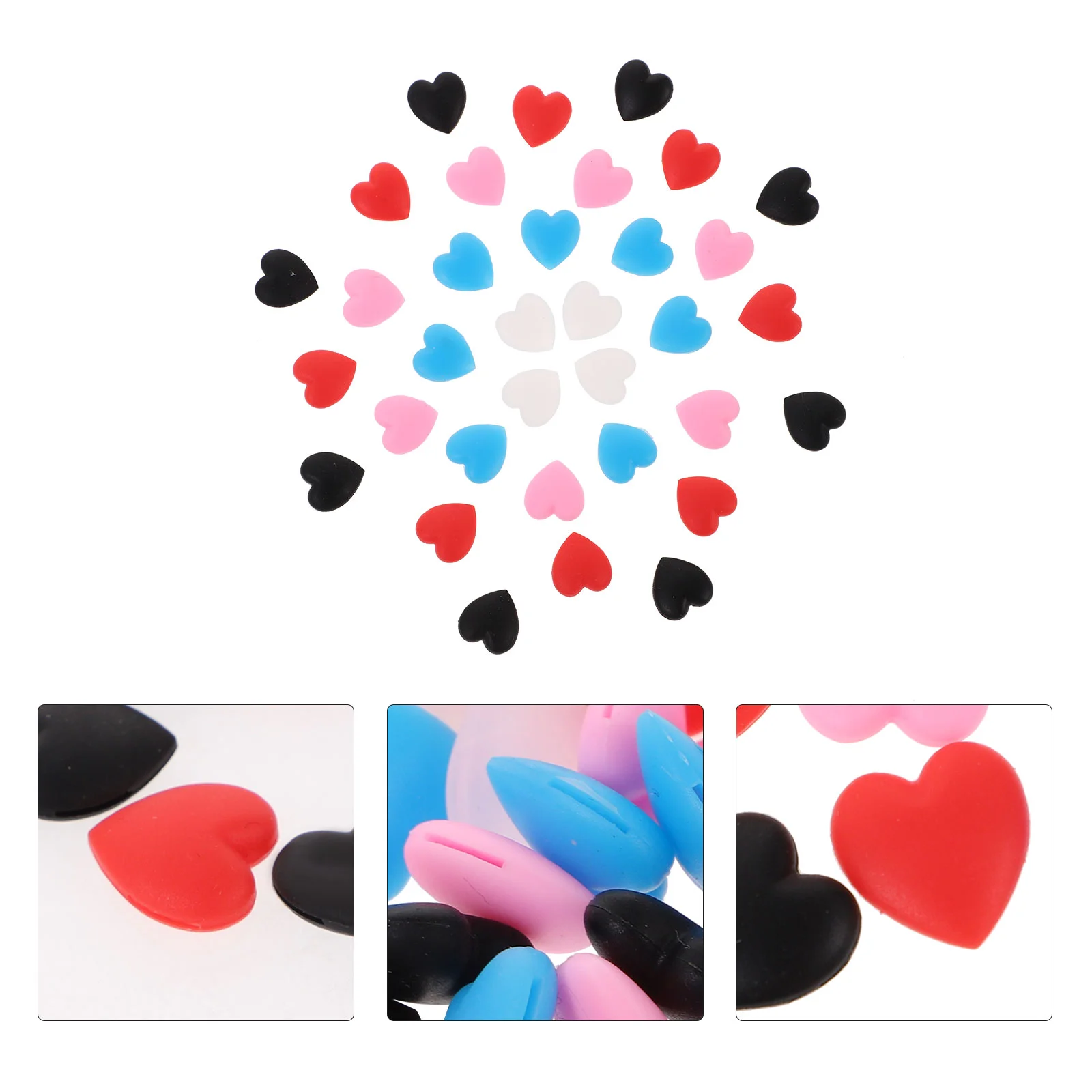 

20 Pairs Glasses Anti-slip Cover Portable Retainer Shot Grips for Glasswear Drinking Frame Stoppers Replaceable