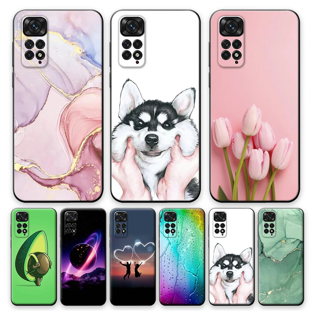 Custodia Per Redmi Note 11 Custodia Note11S Custodia Protettiva In Silicone Tpu Per Xiaomi Redmi Note 11 Pro 5G Cover Posteriore Redmi Note11